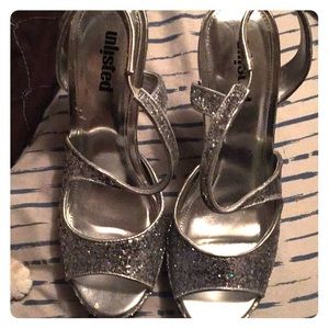 High heel dress shoes